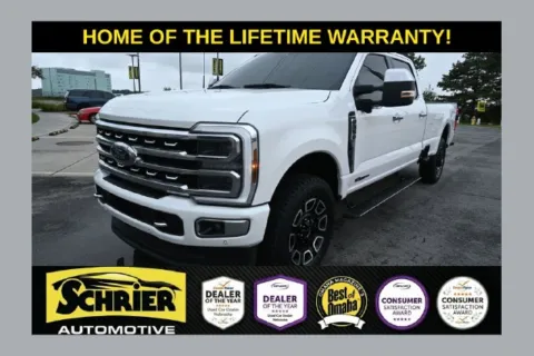 White 2024 Ford F-350SD Platinum for sale in Omaha, NE