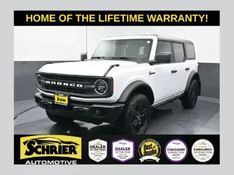 White 2024 Ford Bronco Black Diamond for sale in Omaha, NE