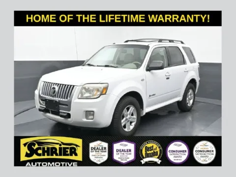 White 2008 Mercury Mariner Hybrid for sale in Omaha, NE