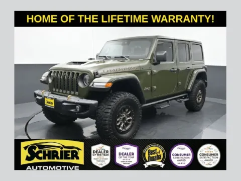 Green 2022 Jeep Wrangler Unlimited Rubicon 392 for sale in Omaha, NE