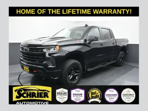 Black 2024 Chevrolet Silverado 1500 LT Trail Boss for sale in Omaha, NE