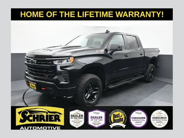 Black 2024 Chevrolet Silverado 1500 LT Trail Boss for sale in Omaha, NE