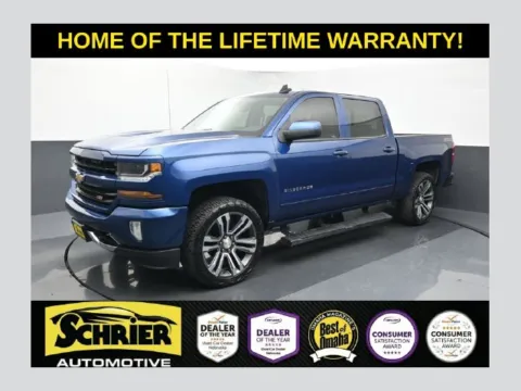 Blue 2017 Chevrolet Silverado 1500 LT for sale in Omaha, NE