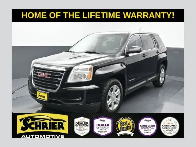 Black 2016 GMC Terrain SLE-1 for sale in Omaha, NE