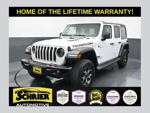 White 2021 Jeep Wrangler Unlimited Rubicon for sale in Omaha, NE