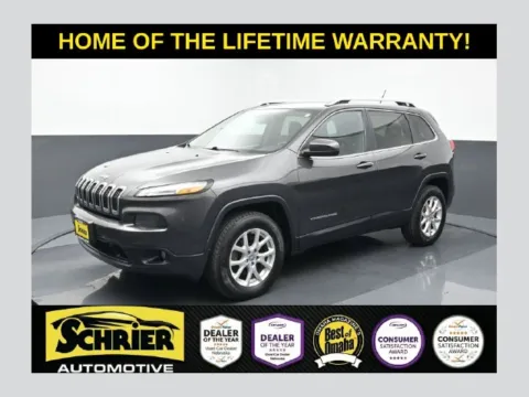 Gray 2015 Jeep Cherokee Latitude for sale in Omaha, NE