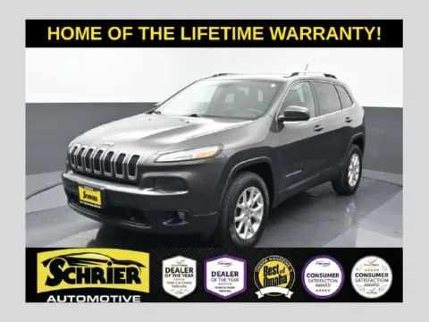 Gray 2015 Jeep Cherokee Latitude for sale in Omaha, NE
