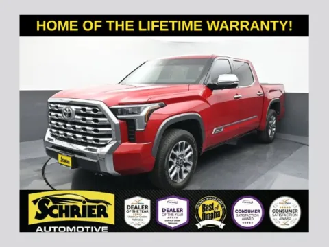 Red 2022 Toyota Tundra 1794 for sale in Omaha, NE