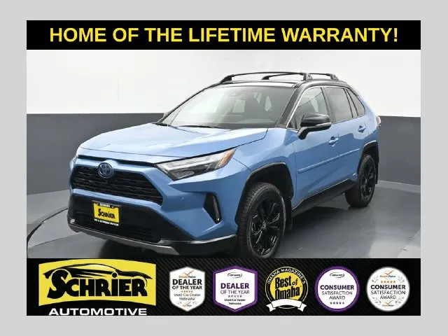 Black 2023 Toyota RAV4 Hybrid XSE for sale in Omaha, NE