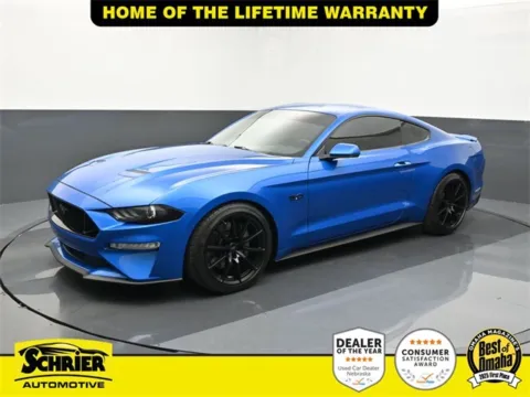 Blue 2020 Ford Mustang GT Premium for sale in Omaha, NE