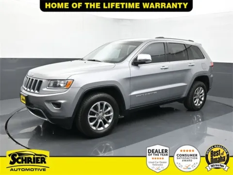 Silver 2015 Jeep Grand Cherokee Limited for sale in Omaha, NE