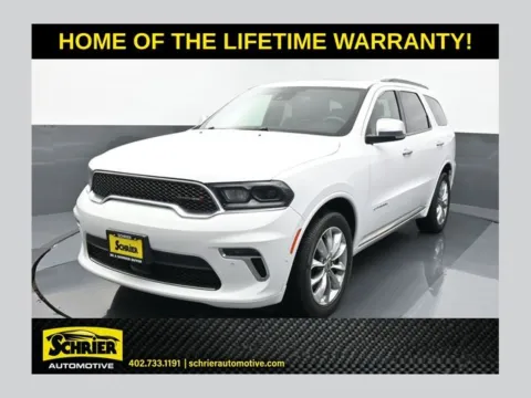 White 2022 Dodge Durango Citadel for sale in Omaha, NE