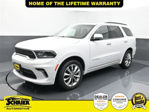 White 2022 Dodge Durango Citadel for sale in Omaha, NE