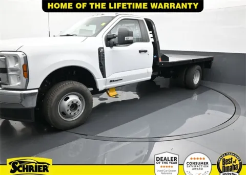 White 2024 Ford F-350SD Flatbed XLT for sale in Omaha, NE