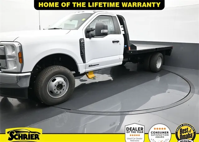 White 2024 Ford F-350SD Flatbed XLT for sale in Omaha, NE
