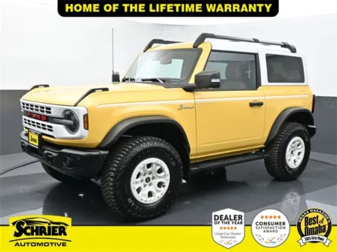 Yellow 2024 Ford Bronco Heritage Limited Edition for sale in Omaha, NE