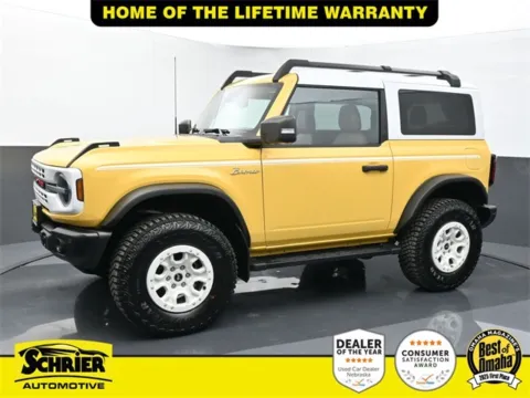Another view of 2024 Ford Bronco Heritage Limited Edition for sale in Omaha, NE at Schrier Automotive Inc