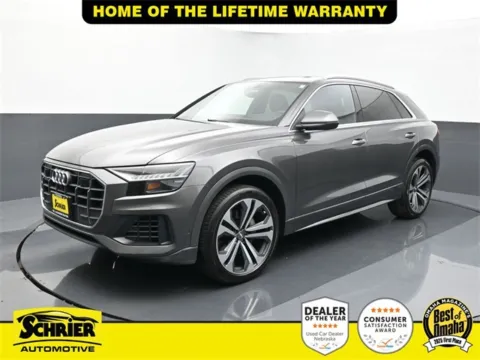 Gray 2019 Audi Q8 3.0T Prestige for sale in Omaha, NE