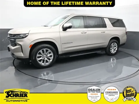 Another view of 2021 Chevrolet Suburban Premier for sale in Omaha, NE at Schrier Automotive Inc