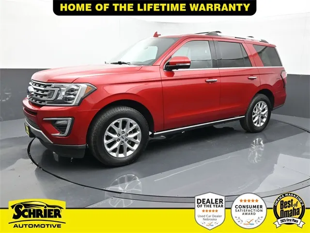 Red 2020 Ford Expedition Limited for sale in Omaha, NE
