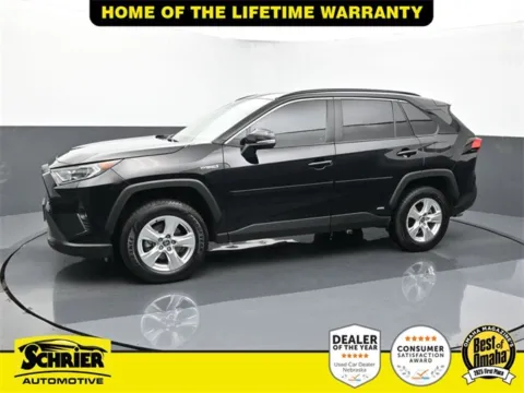 Another view of 2021 Toyota RAV4 Hybrid XLE for sale in Omaha, NE at Schrier Automotive Inc