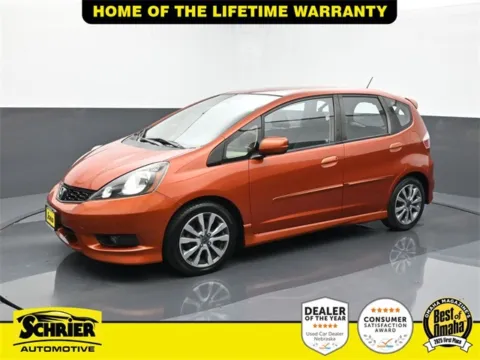 Orange 2012 Honda Fit Sport for sale in Omaha, NE