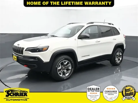 White 2019 Jeep Cherokee Trailhawk for sale in Omaha, NE