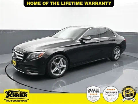 Black 2017 Mercedes-Benz E-Class E 300 for sale in Omaha, NE
