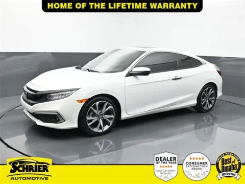 White 2019 Honda Civic Touring for sale in Omaha, NE