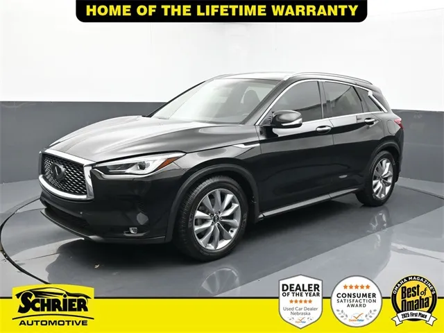 Black 2020 INFINITI QX50 LUXE for sale in Omaha, NE