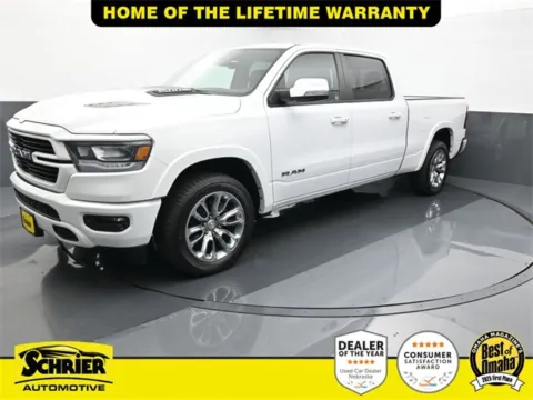 White 2021 Ram 1500 Laramie for sale in Omaha, NE