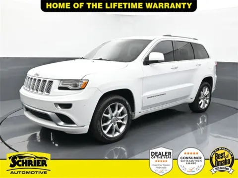 White 2015 Jeep Grand Cherokee Summit for sale in Omaha, NE