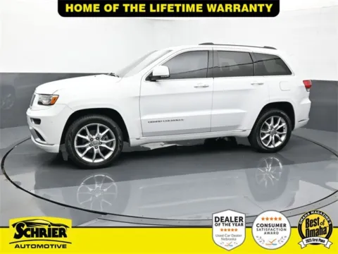 Another view of 2015 Jeep Grand Cherokee Summit for sale in Omaha, NE at Schrier Automotive Inc