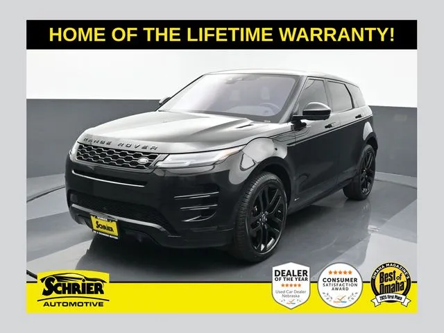 Black 2020 Land Rover Range Rover Evoque R-Dynamic HSE for sale in Omaha, NE