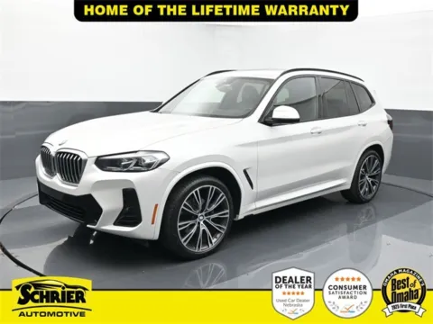 White 2022 BMW X3 xDrive30i for sale in Omaha, NE