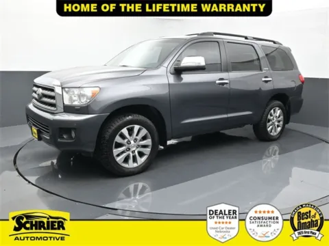 Gray 2017 Toyota Sequoia Limited for sale in Omaha, NE