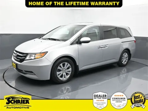 Silver 2014 Honda Odyssey EX-L for sale in Omaha, NE