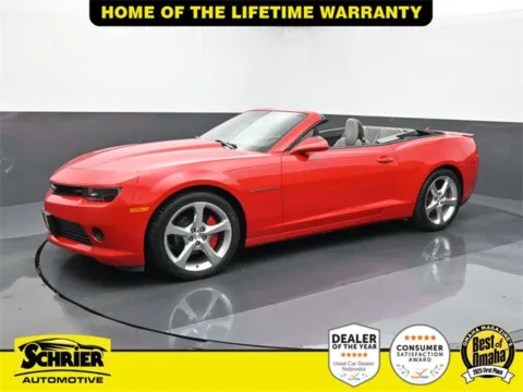 Red 2015 Chevrolet Camaro 2LT for sale in Omaha, NE