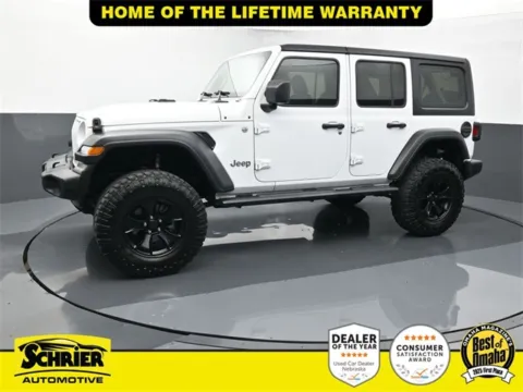 Another view of 2018 Jeep Wrangler Unlimited Sport for sale in Omaha, NE at Schrier Automotive Inc