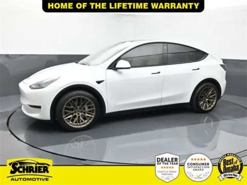Another view of 2021 Tesla Model Y Long Range for sale in Omaha, NE at Schrier Automotive Inc