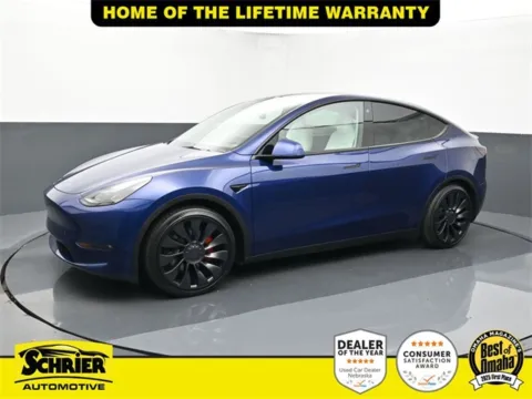 Another view of 2023 Tesla Model Y Performance for sale in Omaha, NE at Schrier Automotive Inc