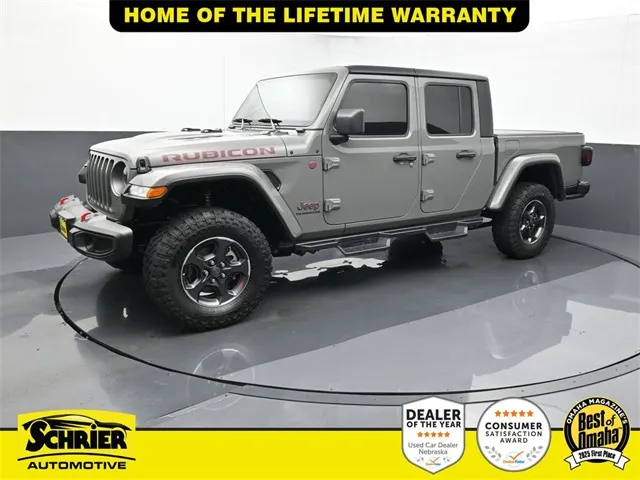 Gray 2022 Jeep Gladiator Rubicon for sale in Omaha, NE