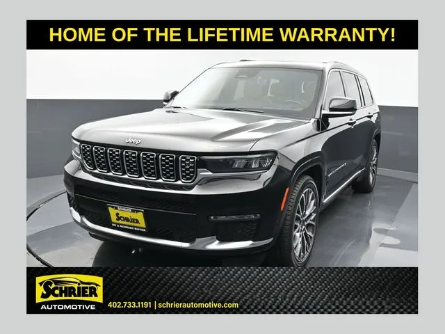 Black 2023 Jeep Grand Cherokee L Summit for sale in Omaha, NE