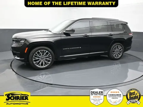 Another view of 2023 Jeep Grand Cherokee L Summit for sale in Omaha, NE at Schrier Automotive Inc