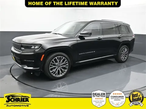 Black 2023 Jeep Grand Cherokee L Summit for sale in Omaha, NE