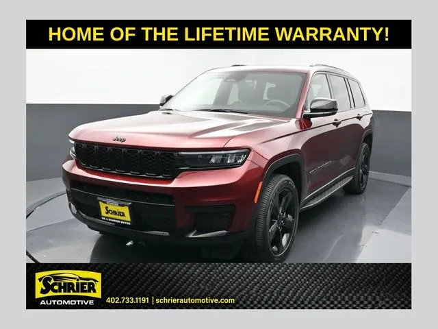 Red 2021 Jeep Grand Cherokee L Altitude for sale in Omaha, NE