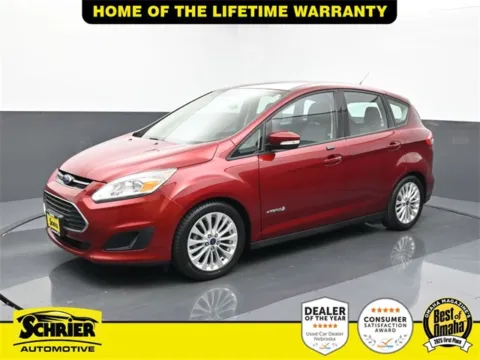 Red 2017 Ford C-Max Hybrid SE for sale in Omaha, NE