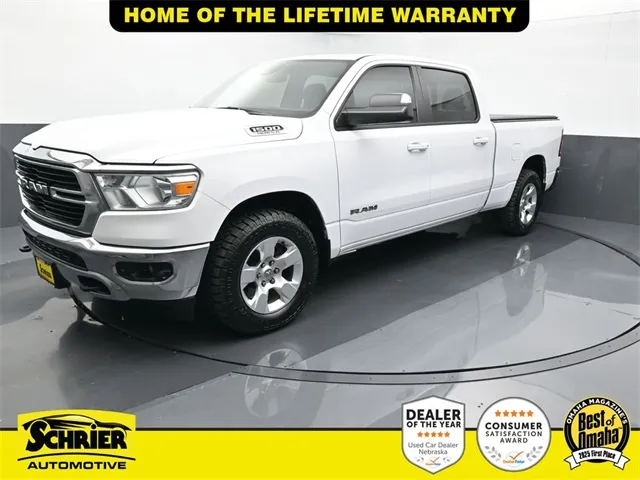 White 2021 Ram 1500 Big Horn/Lone Star for sale in Omaha, NE