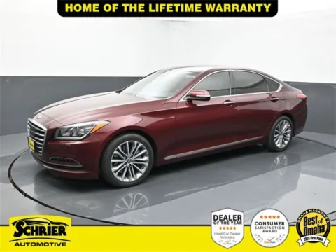 Red 2017 Genesis G80 3.8 for sale in Omaha, NE