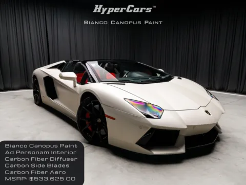 White 2015 Lamborghini Aventador LP700-4 for sale in New Albany, IN